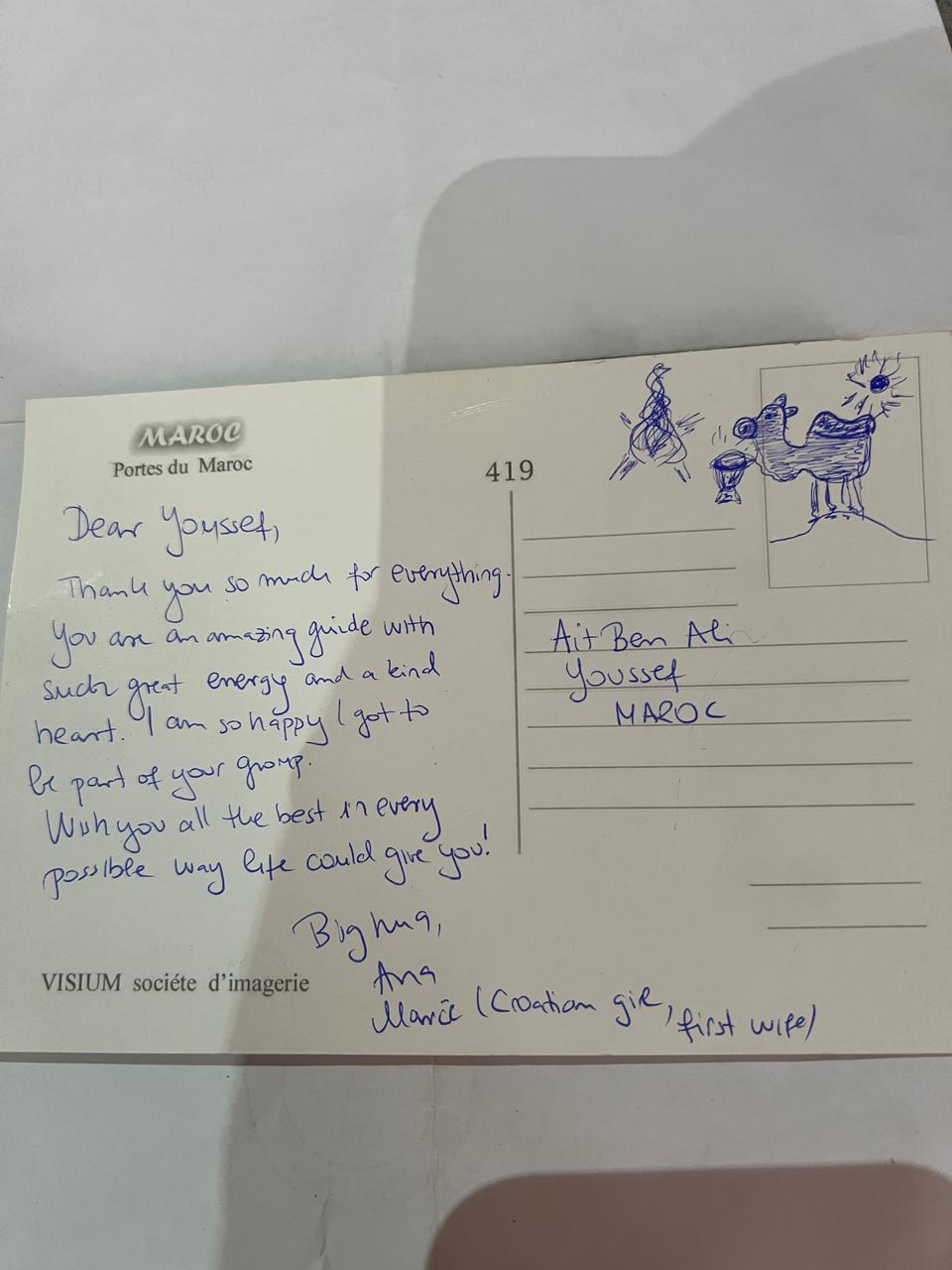 Traveler testimonial